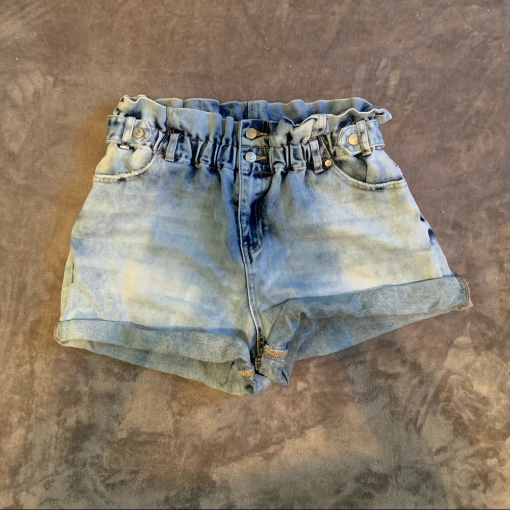 Zumiez Paper-bag Jean Shorts